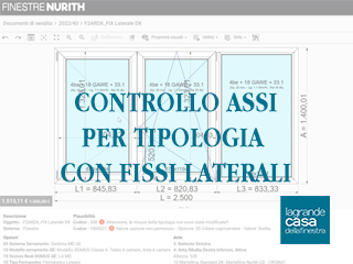 Controllo assi per tipologia con fissi laterali